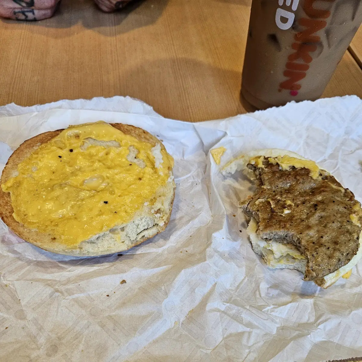 Sausage Egg Cheese Bagel