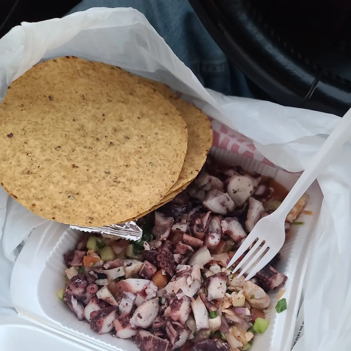 Ceviche Tostada