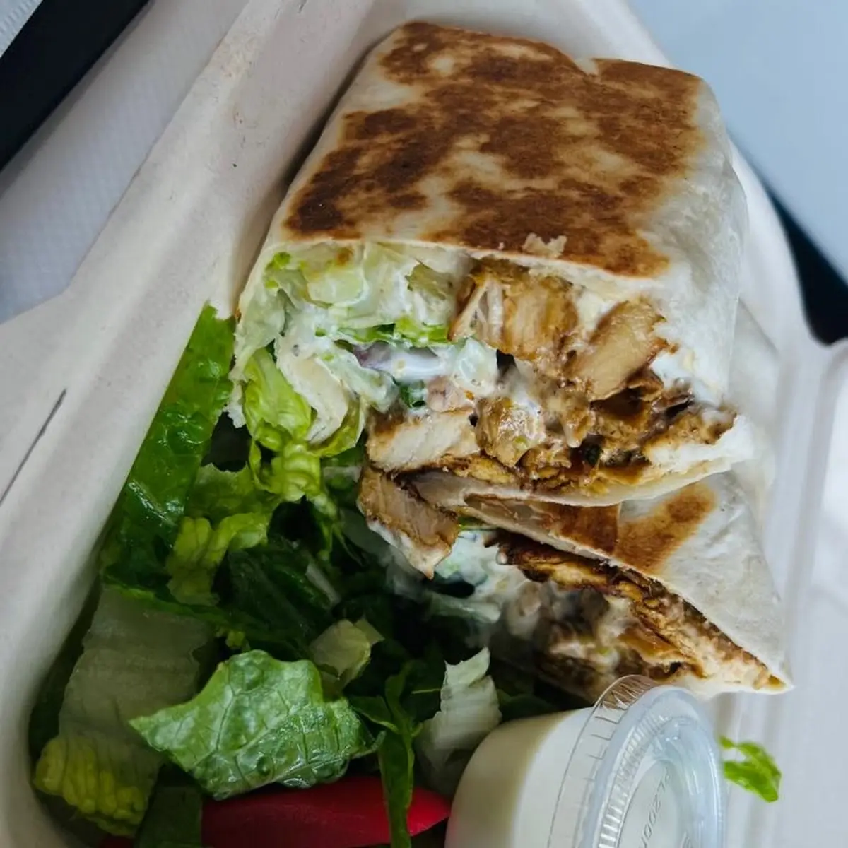 Athenian Chicken Gyro Plate