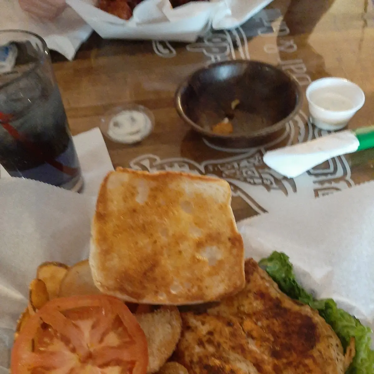 Blackened Cajun Chicken Sandwich
