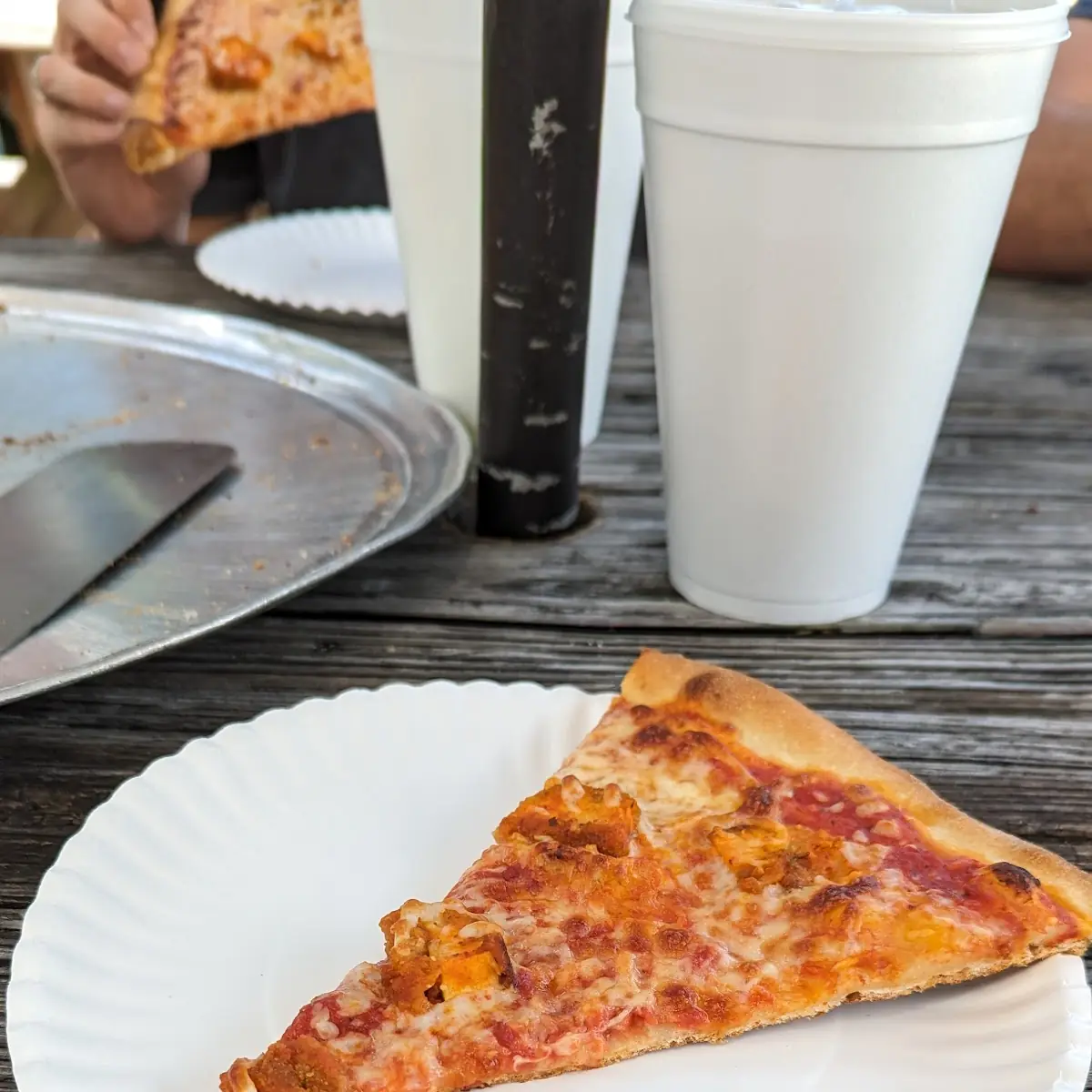 Single Slice of Cheese Pizza