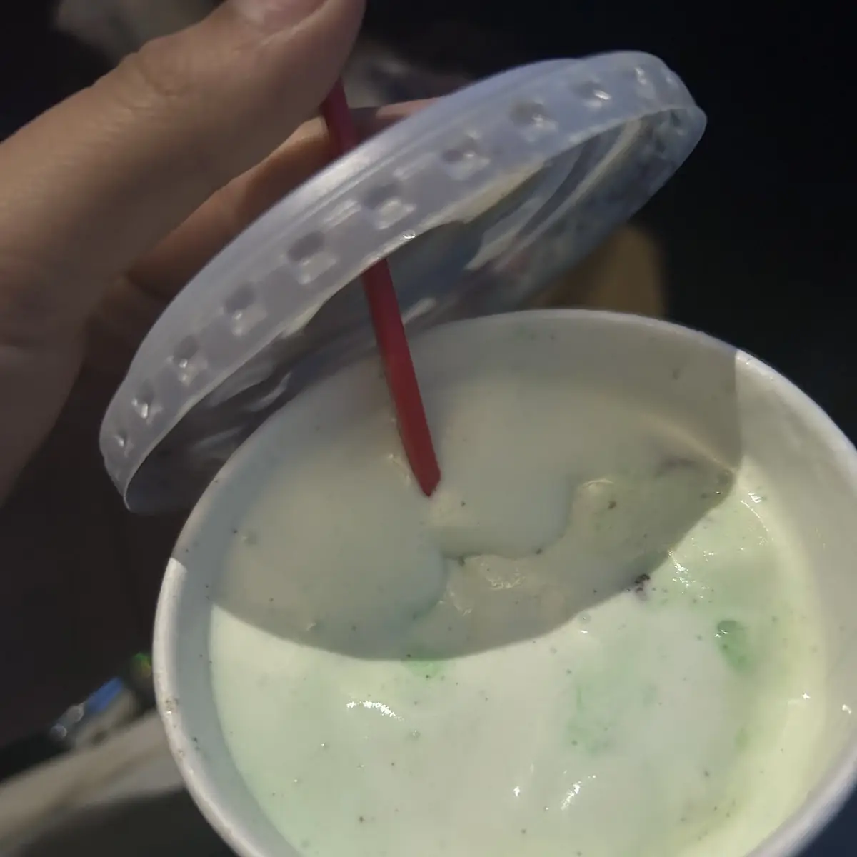 Mint Oreo Blizzard Treat