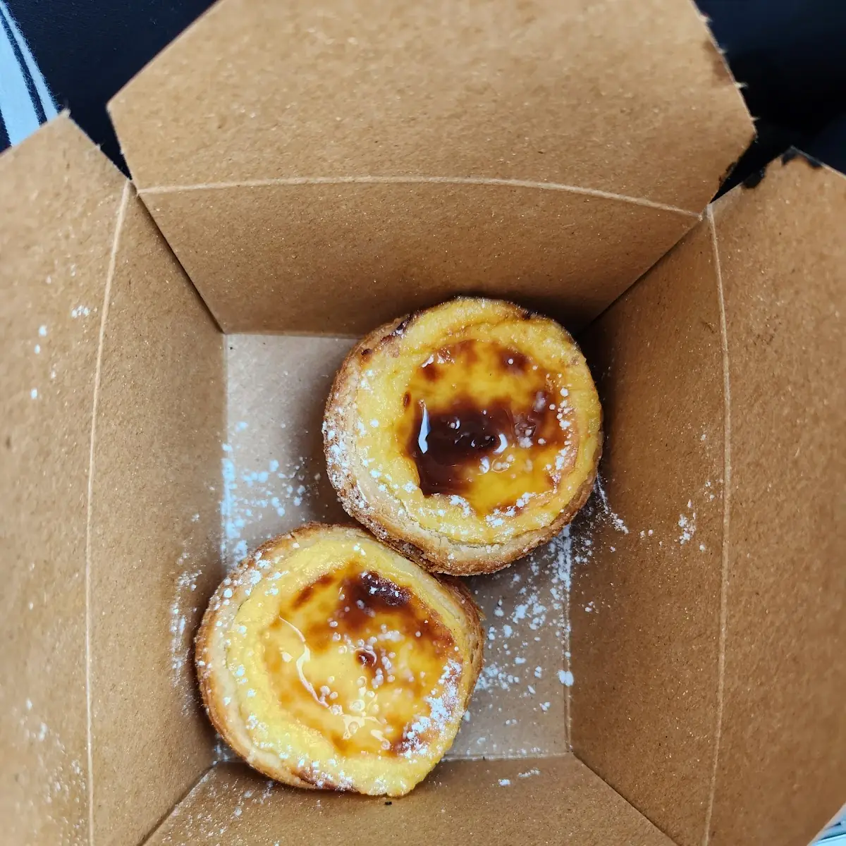 Naughty Natas Mini Custard Tart