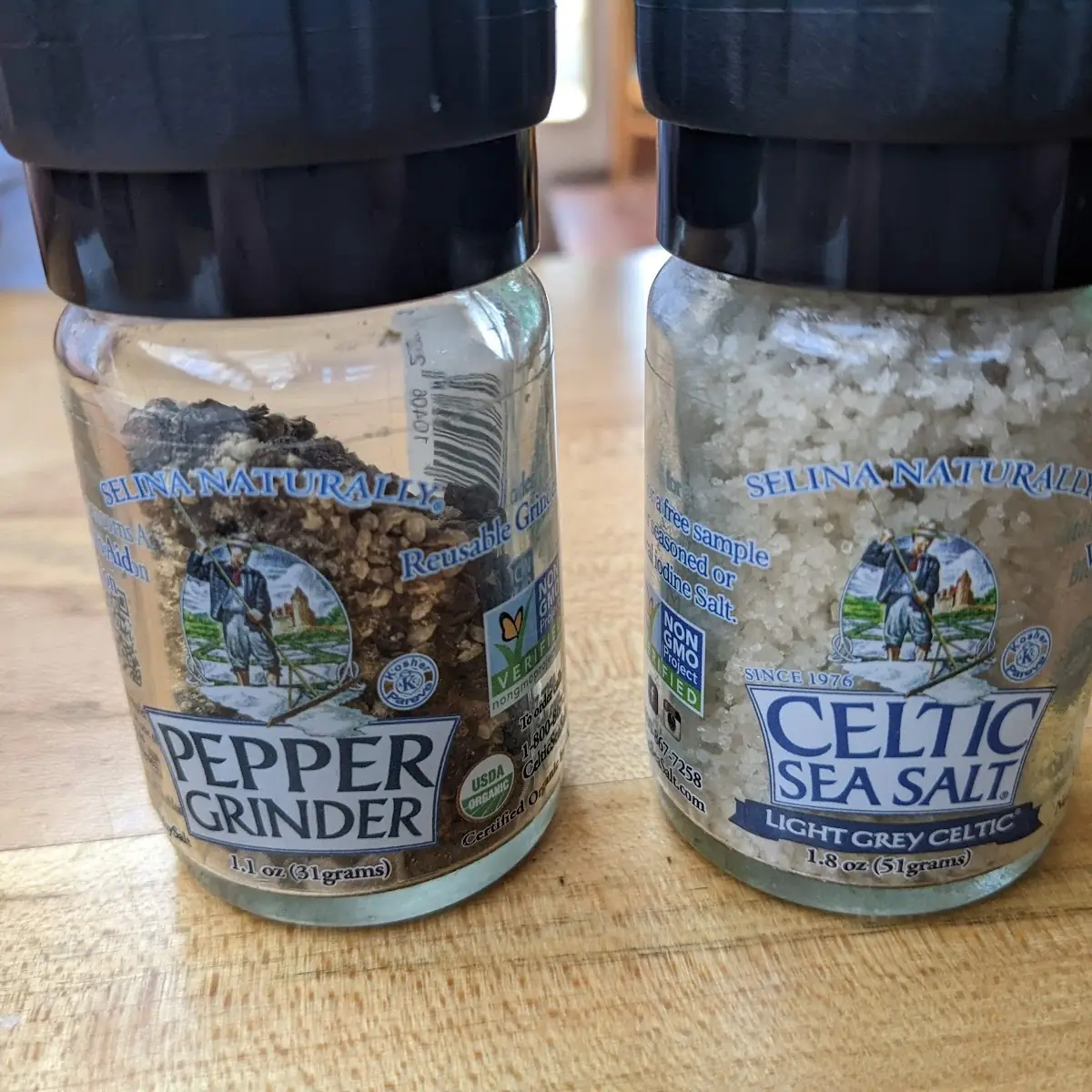 Celtic Sea Salt and Pepper