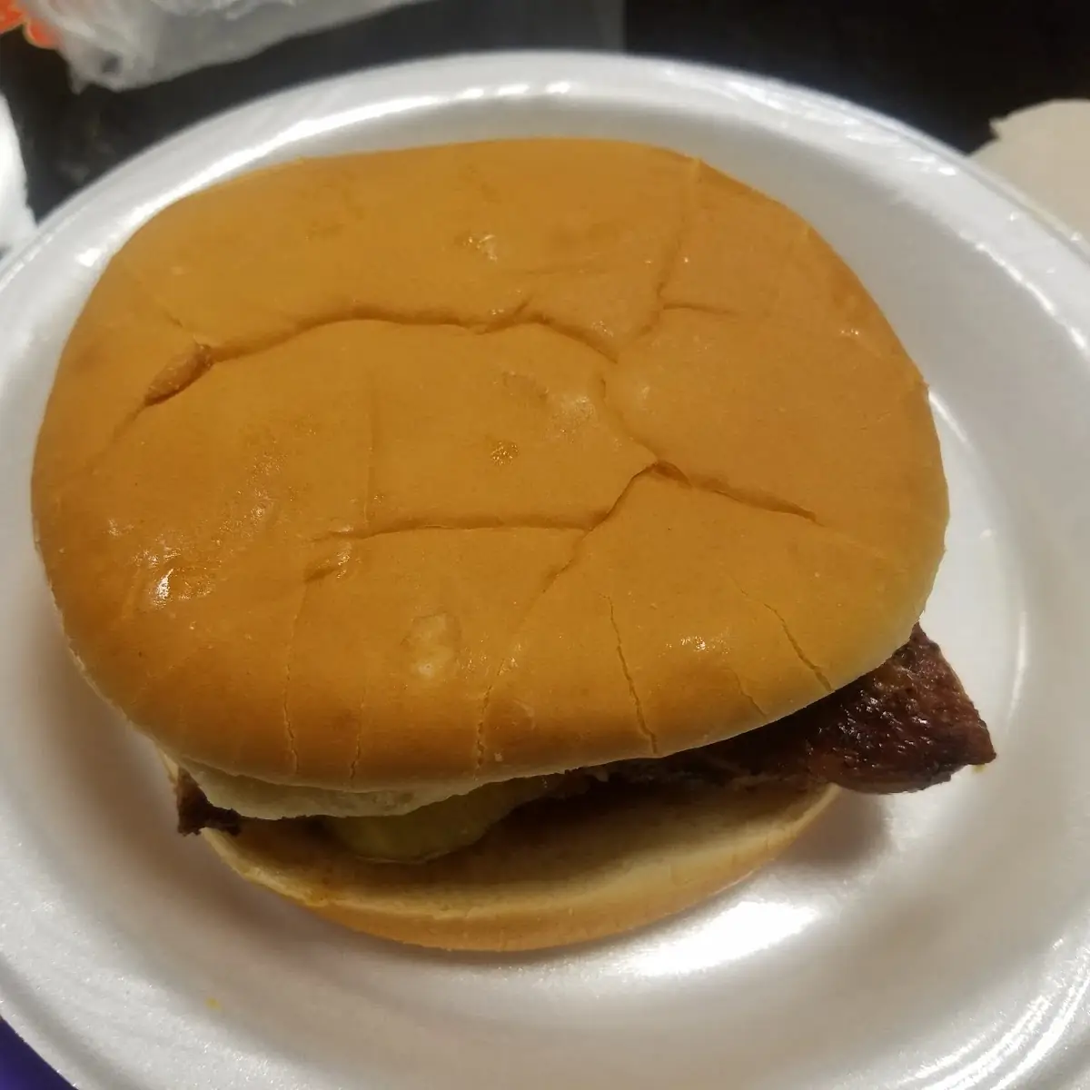 Pork Rib Sandwich No Bone