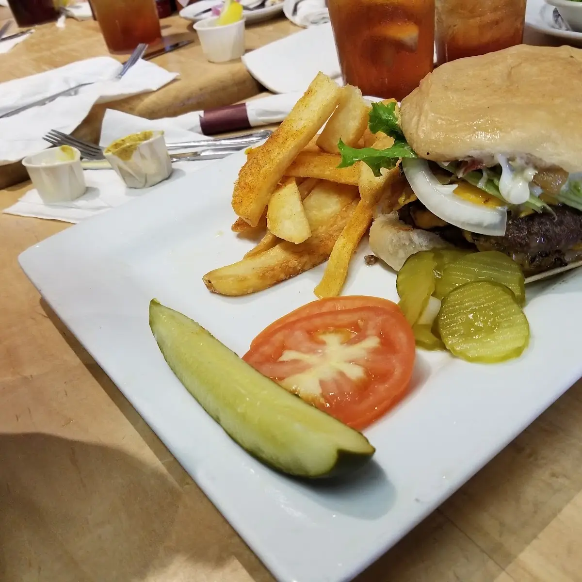 Mushroom Swiss Burger