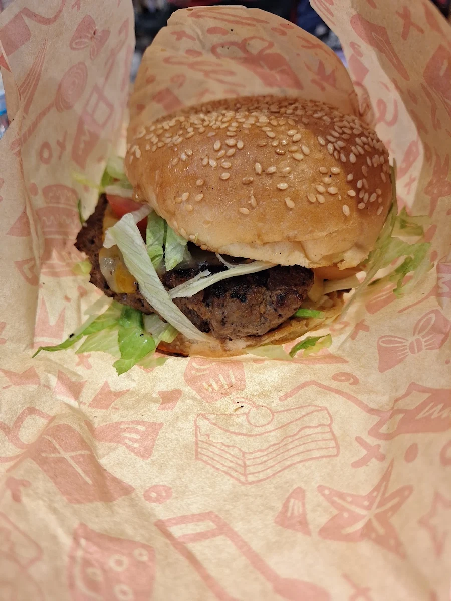 Hand Made Beef Burger