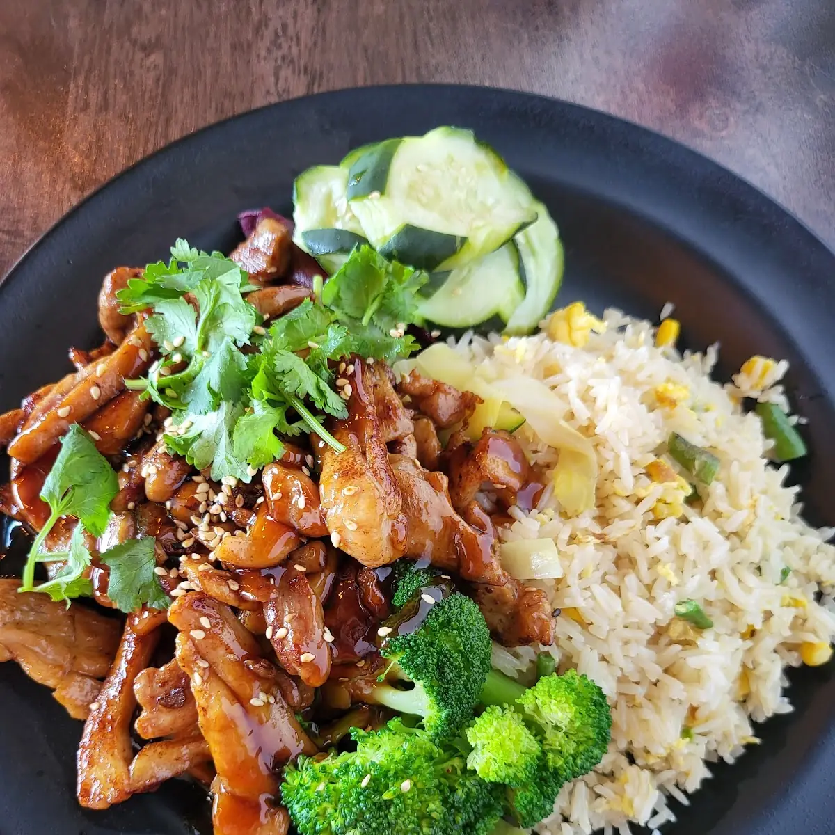Terriacki Chicken with Fried Rice
