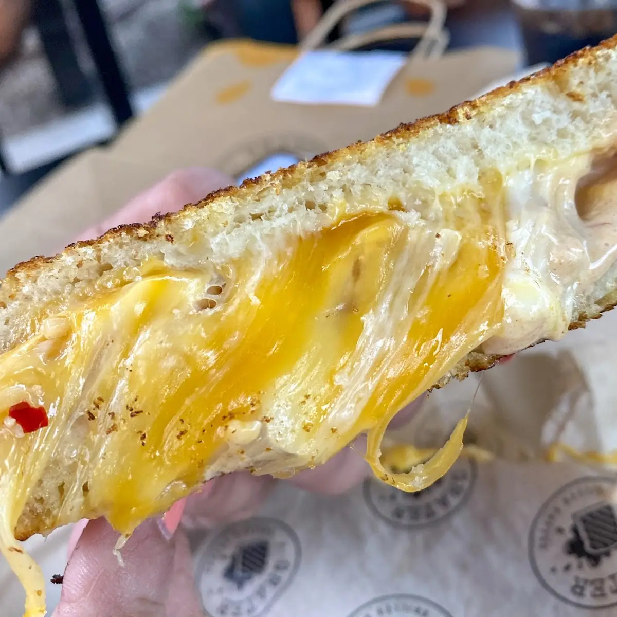 Lobster Grilled Cheese Sandwich