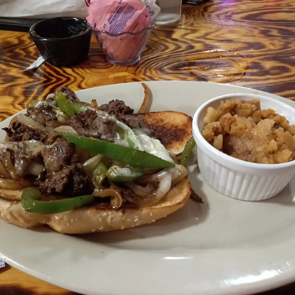 Philly Cheese Steak and Baked Potato Casserole