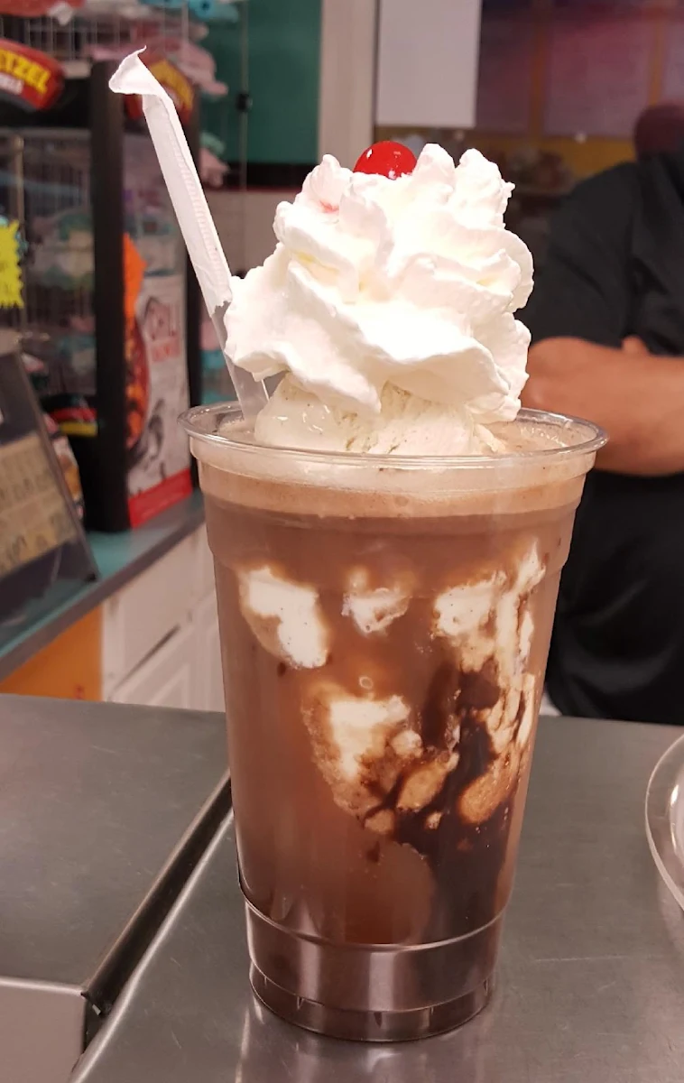 Soft Serve Ice Cream Float