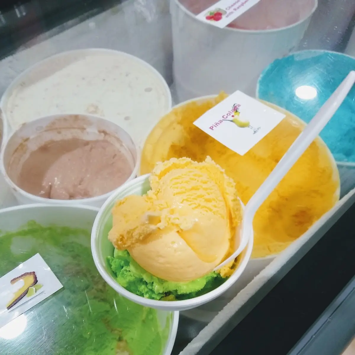 Pina Colada and Pistachio