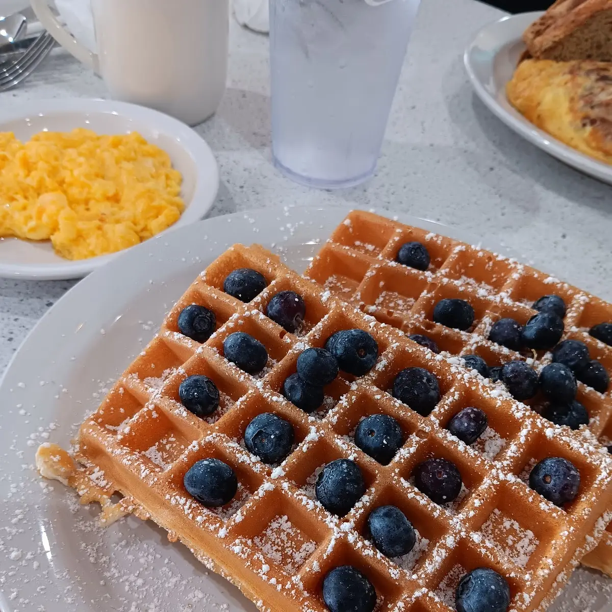 Blueberry Waffles