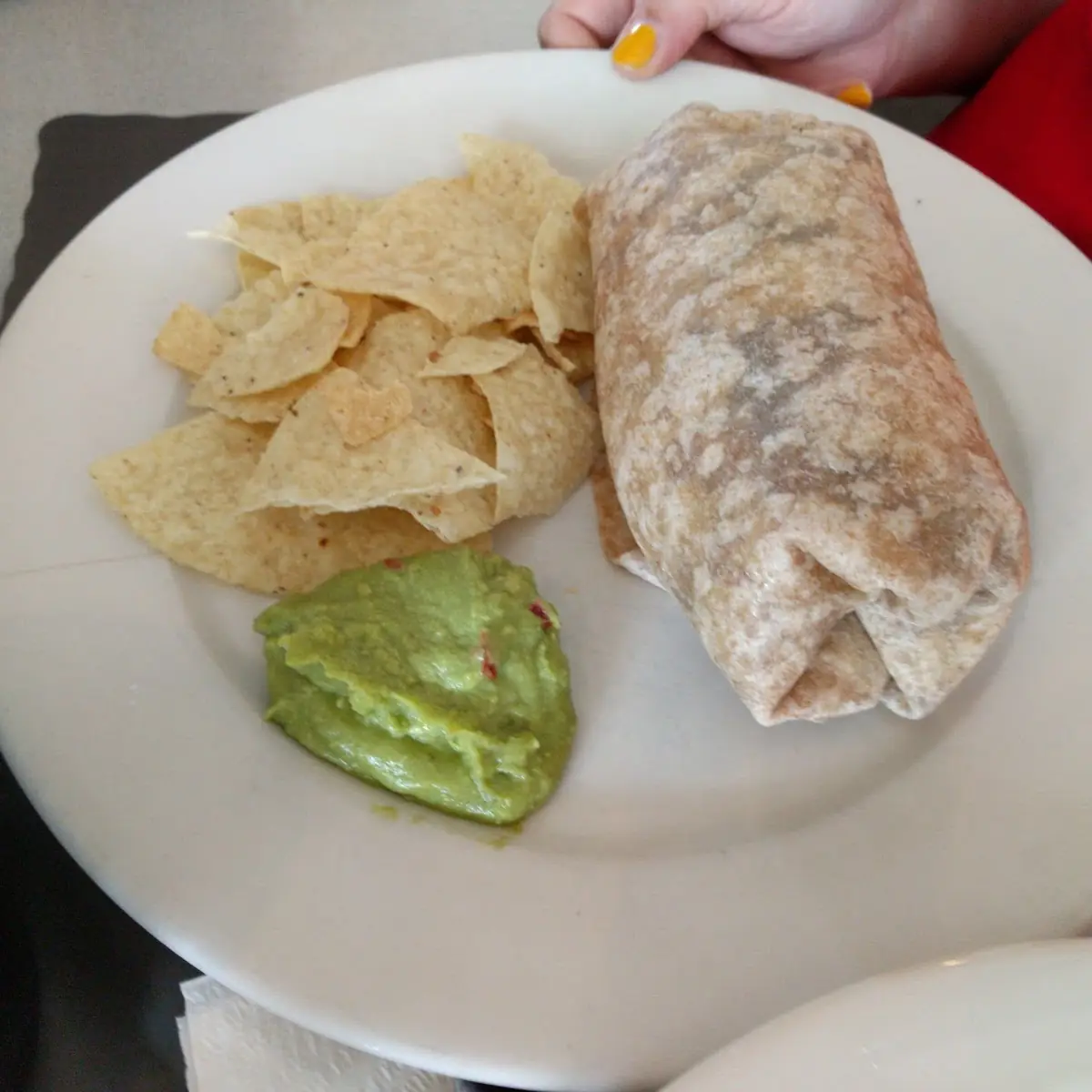 Egg White Burrito