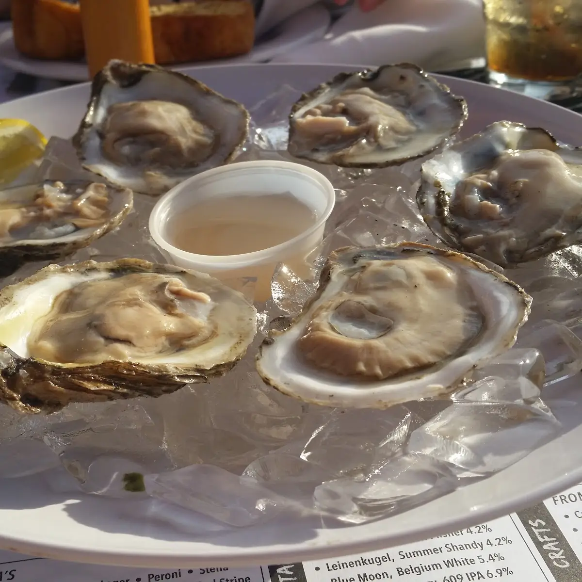 Oysters on the Half Shell