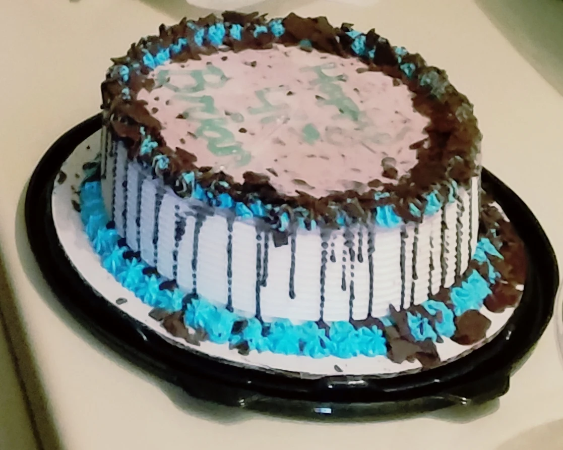 Birthday Cake Thank You
