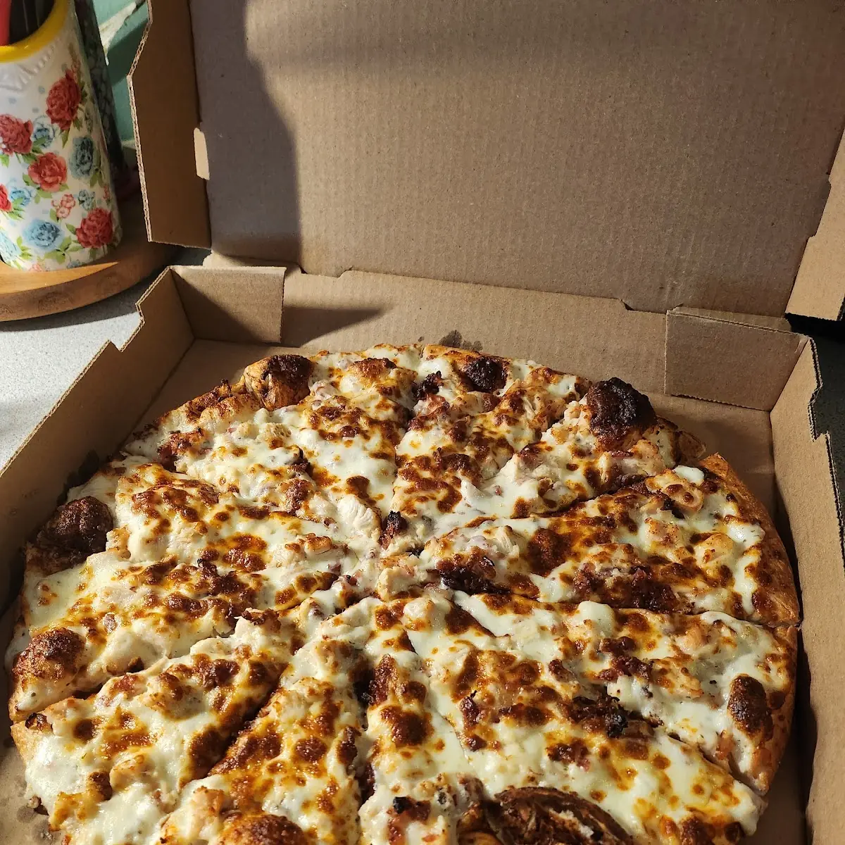 Chicken Bacon Ranch Pizza