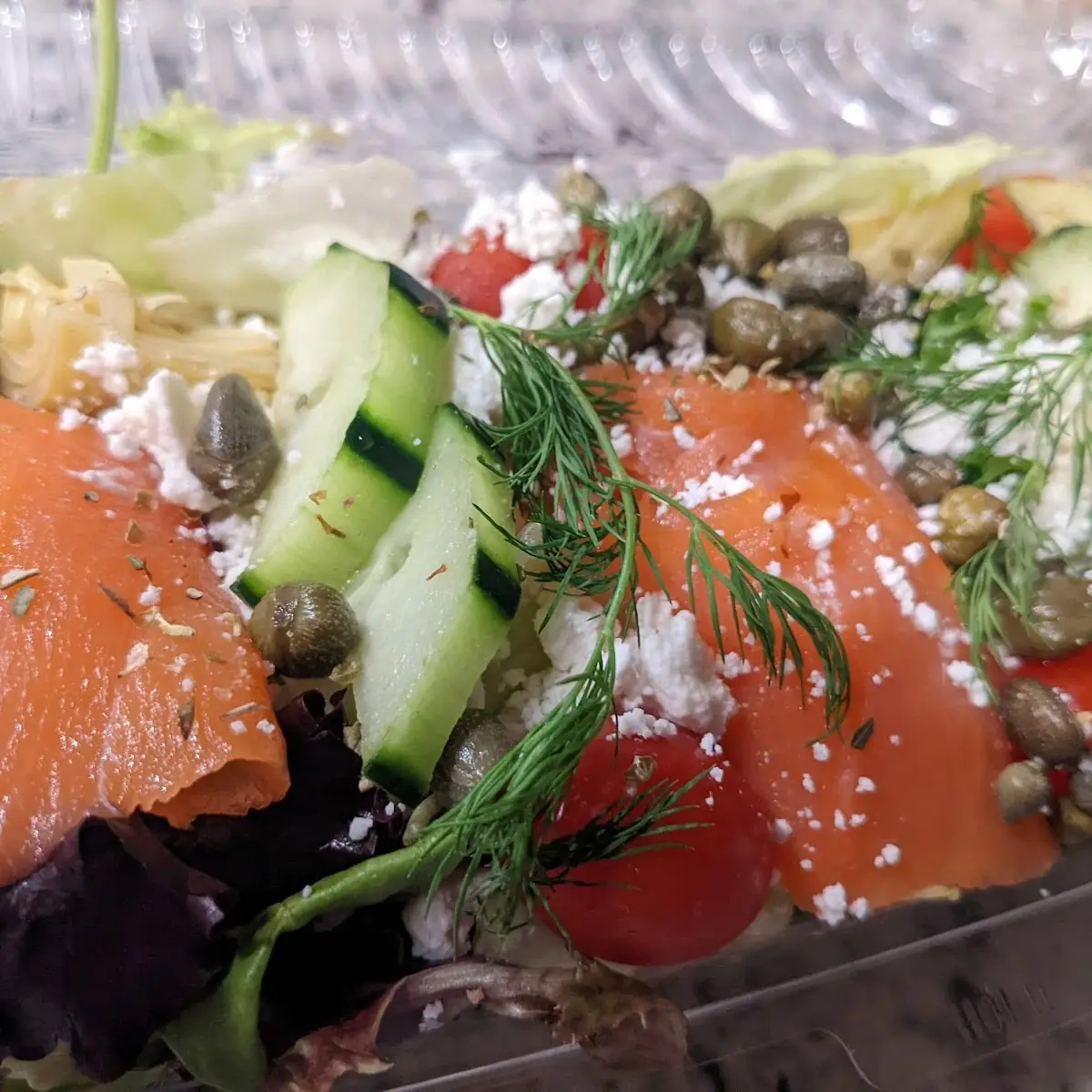 Smoked Salmon Salad