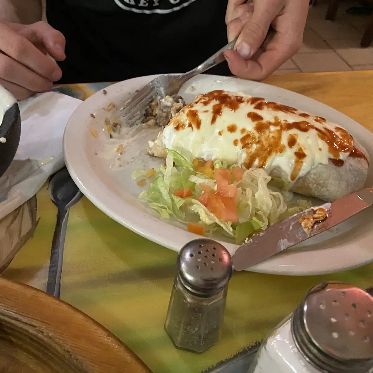 One Chile Relleno One Enchilada
