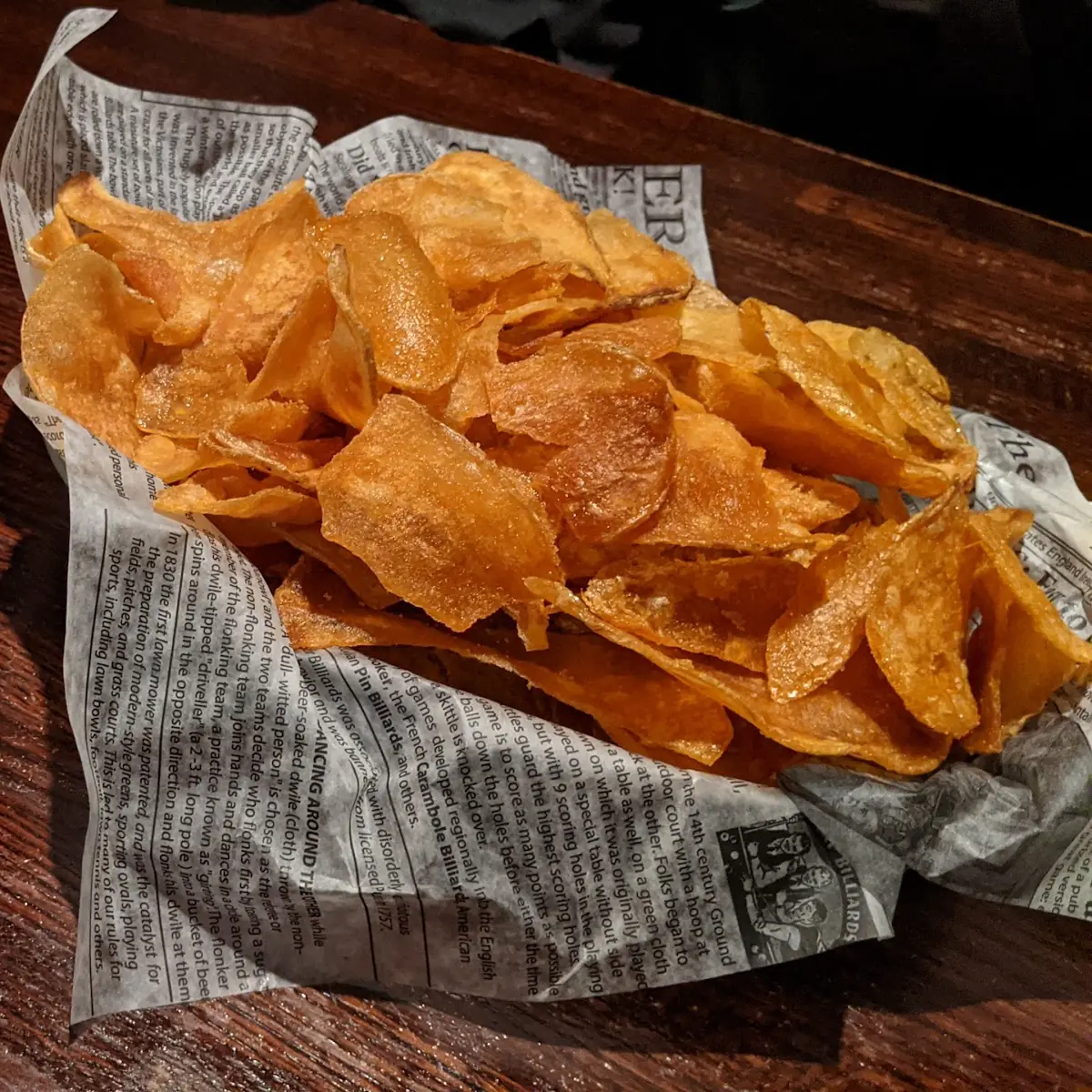 Potato Chips and Dip