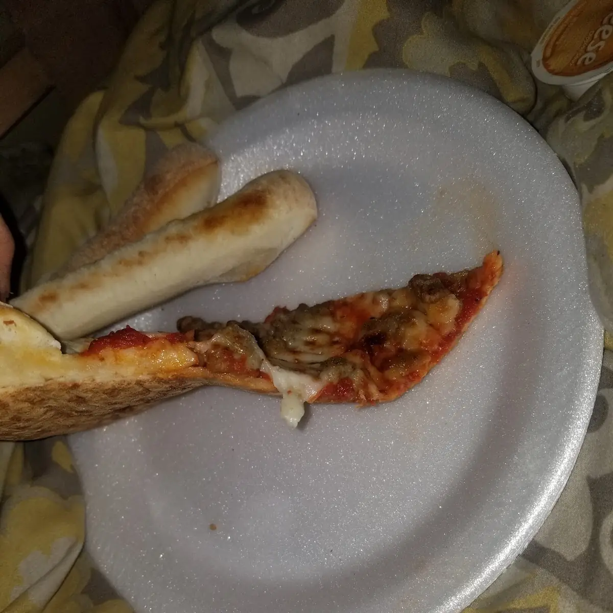 Pepperoni Stuffed Crust Pizza