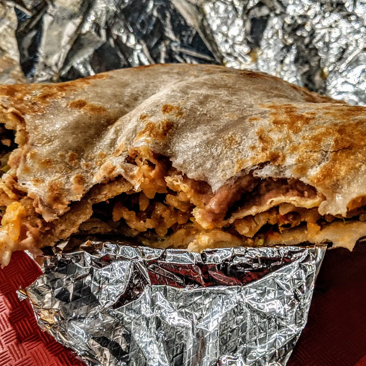 BBQ Pork Burrito