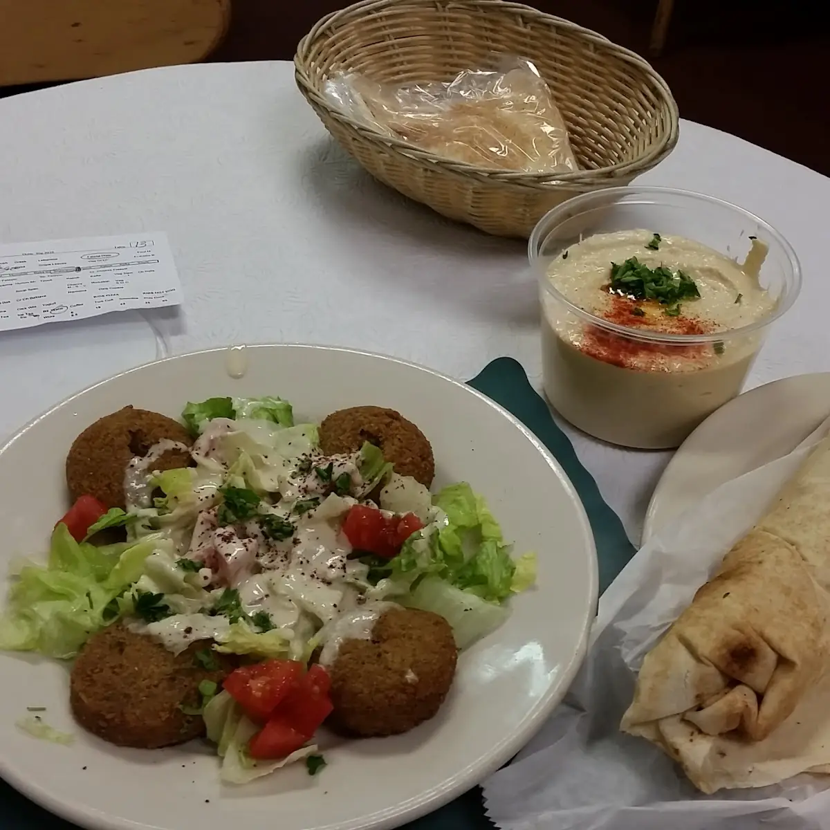 Falafel Plate Shawarma