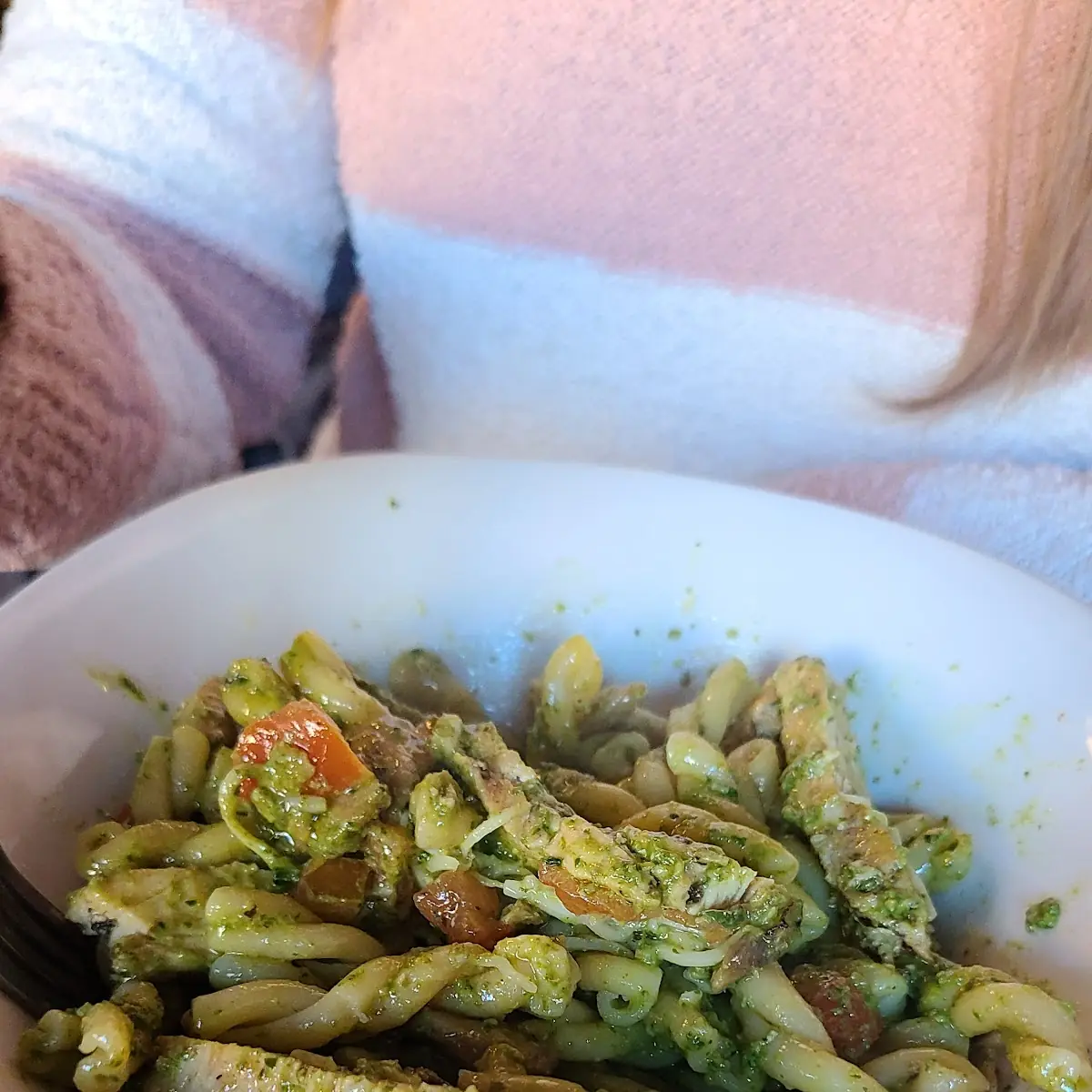 Chicken Pesto Pasta Bowl