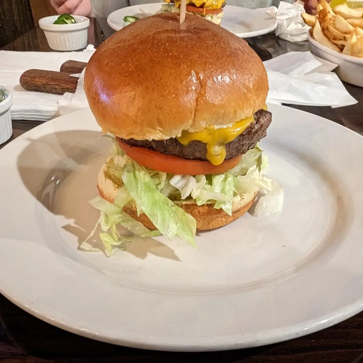 Cheeseburger with Bacon Burger