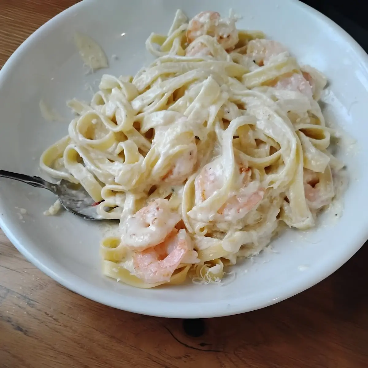 Shrimp Alfredo