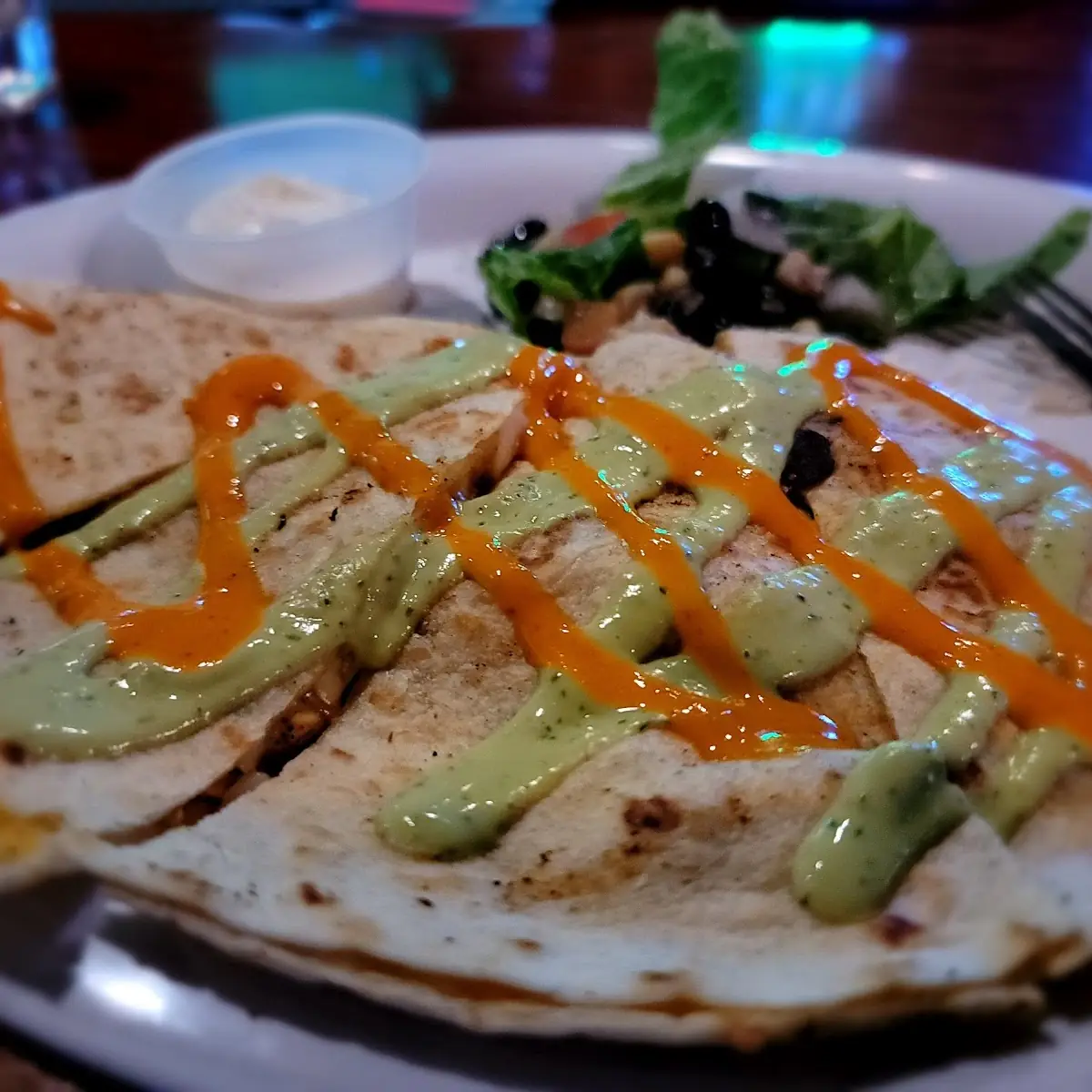 Blackened Chicken Quesadilla