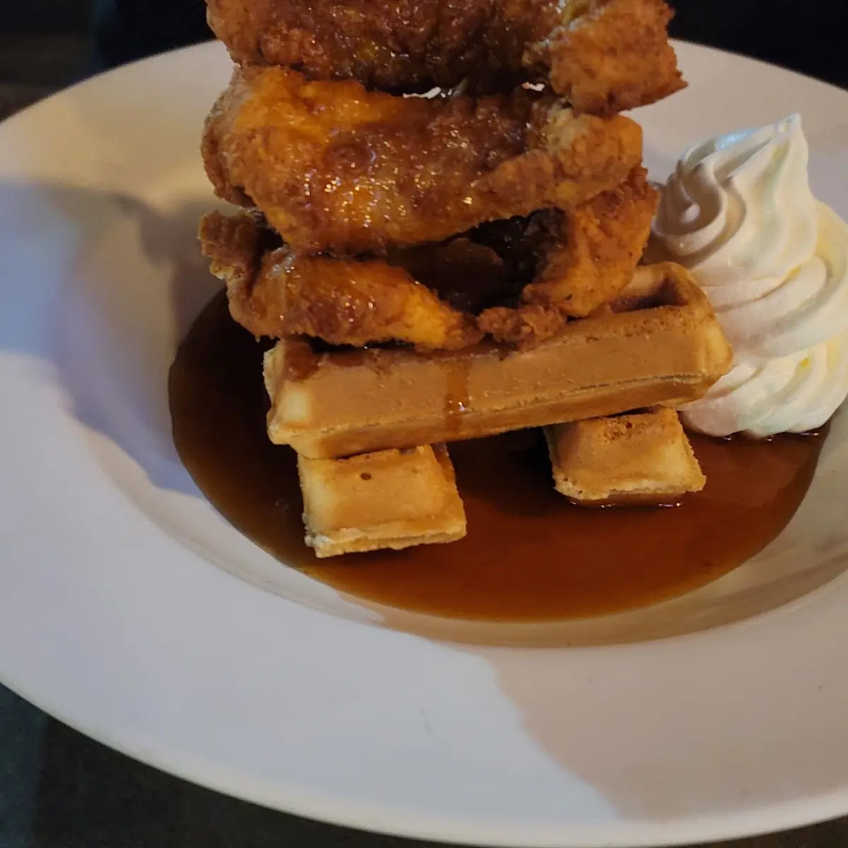 Cajun Chicken & Waffles