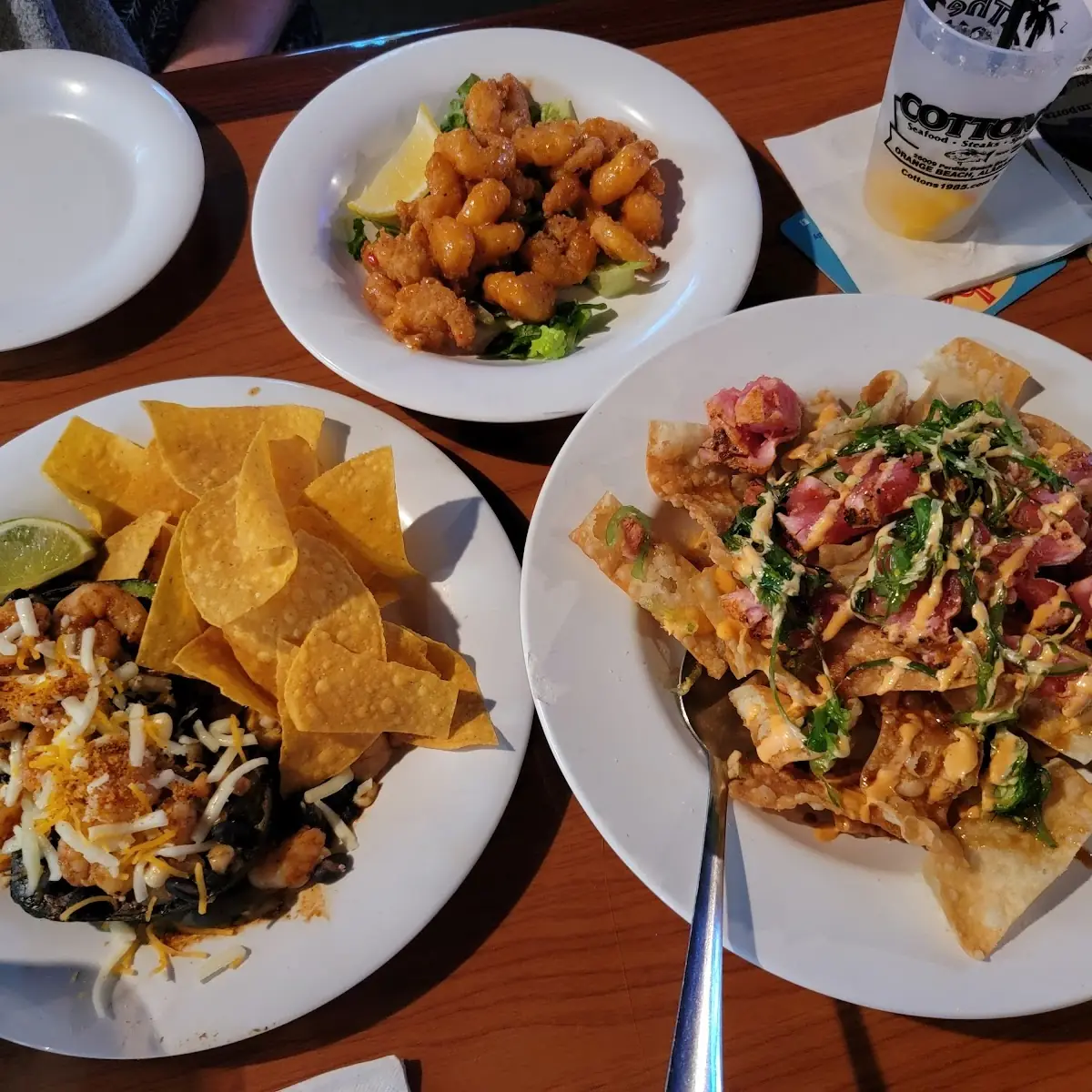 Tuna Nachos Supreme