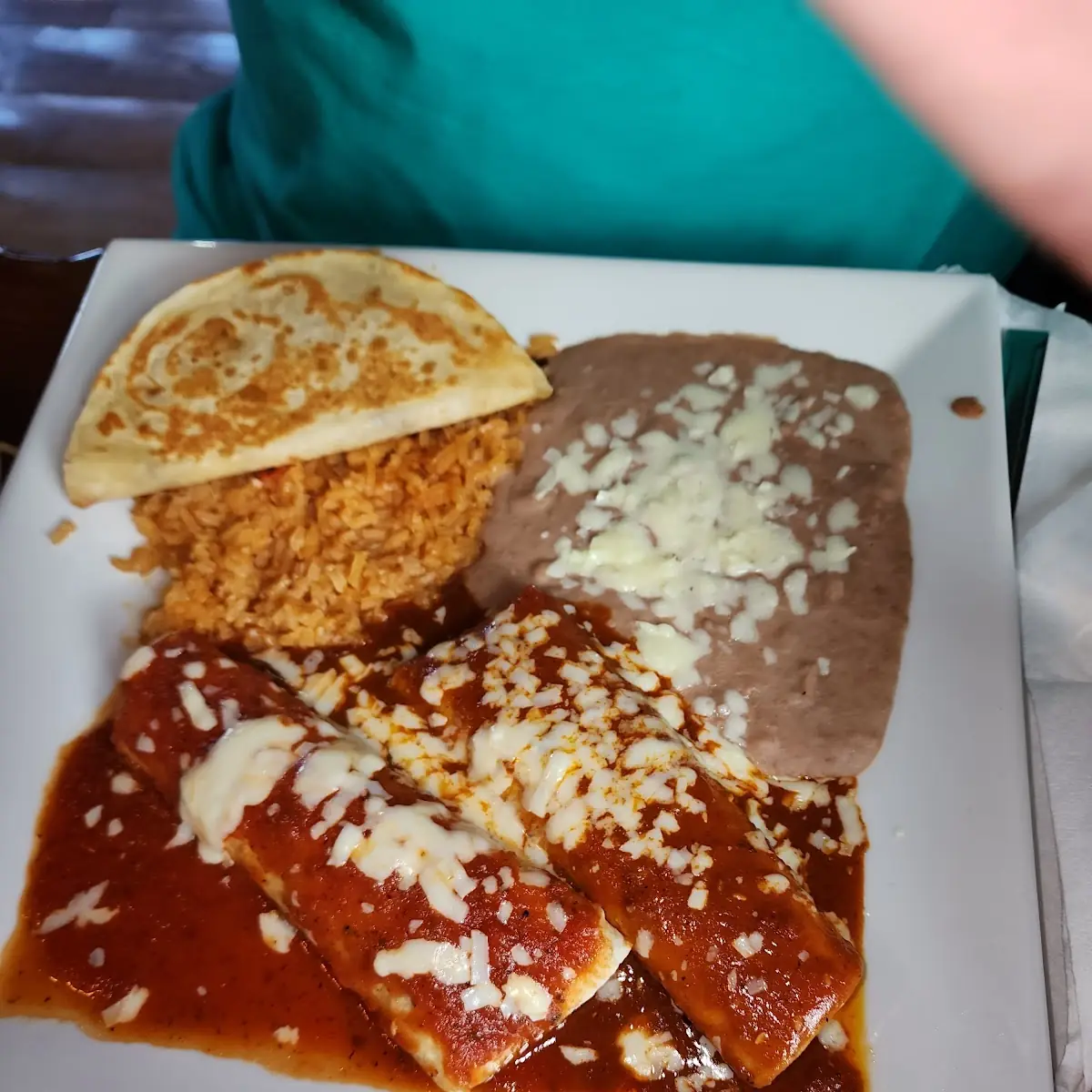 Stuffed Chili Pepper and Chicken Enchilada
