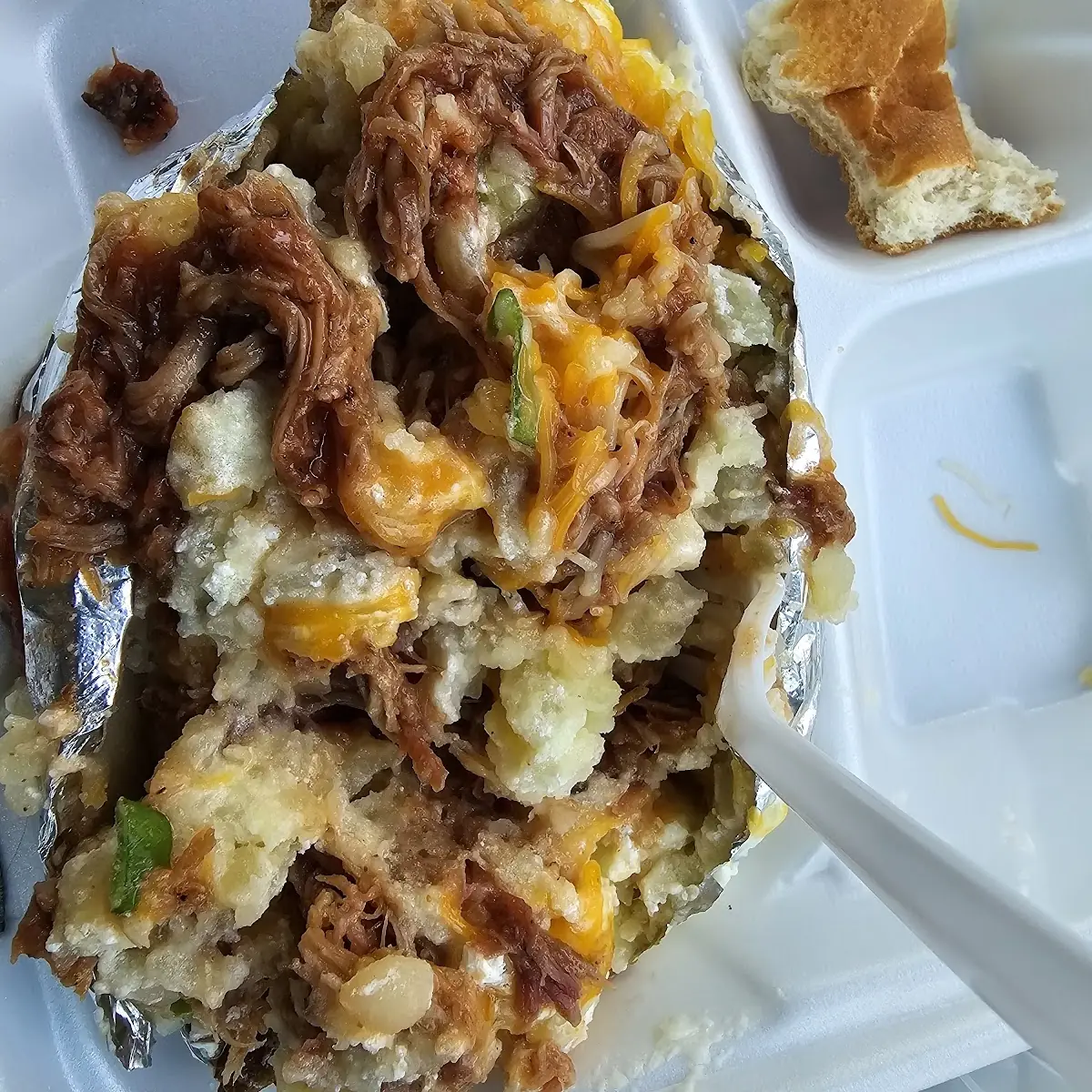 Pulled Pork Potatoe