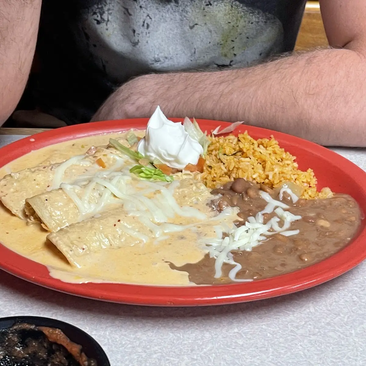 Beef Taco with Rice & Beans