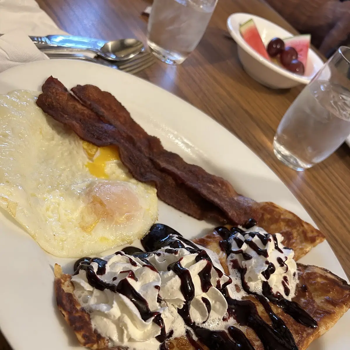 Crepes with Cream Cheese