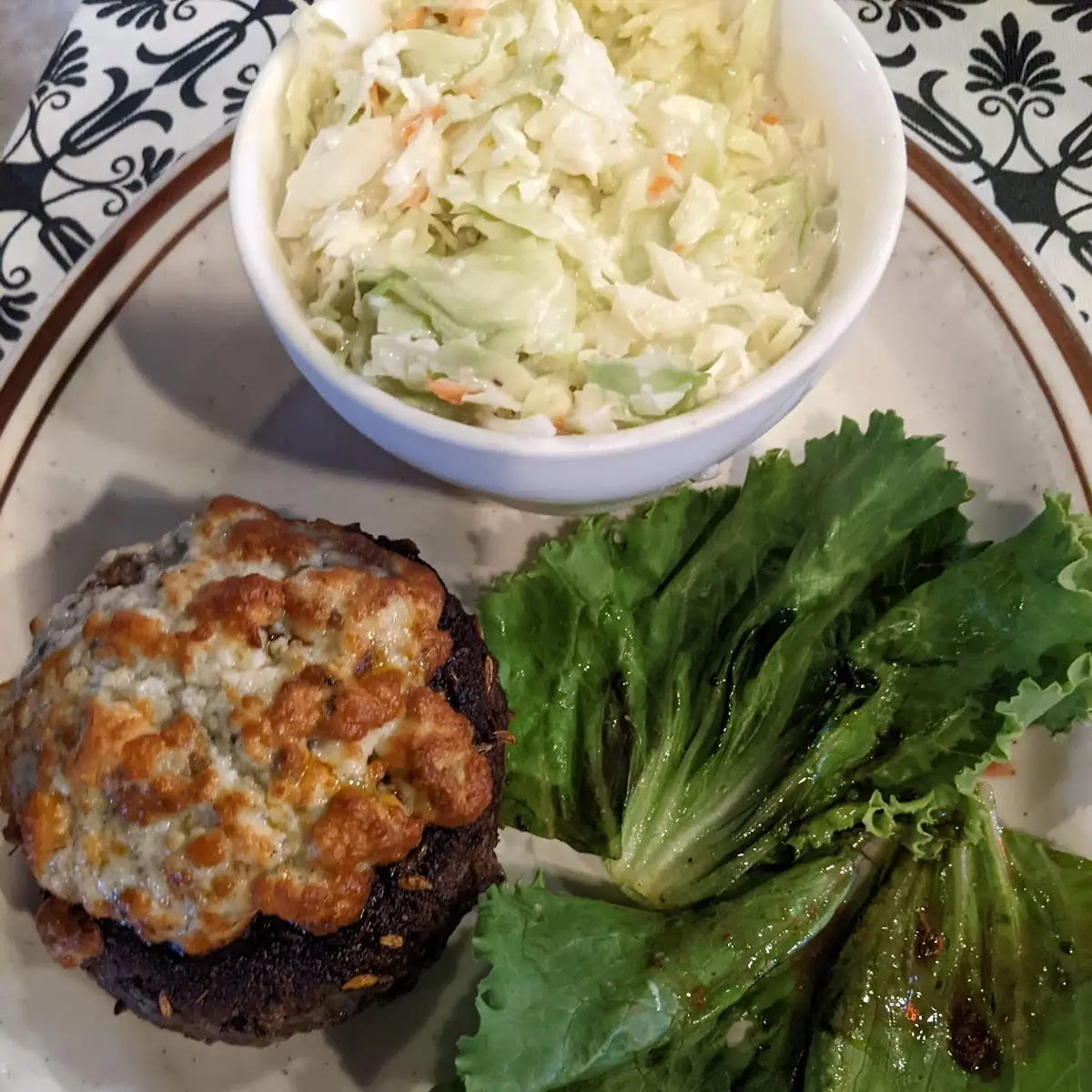 Black and Bleu Burger