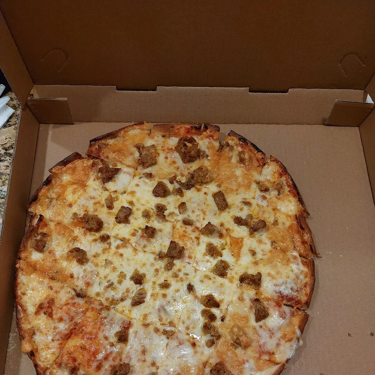 Thin Crust Sausage