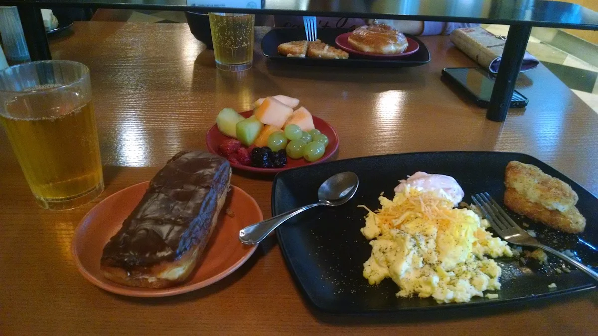 Scrambled Eggs Chocolate Eclair