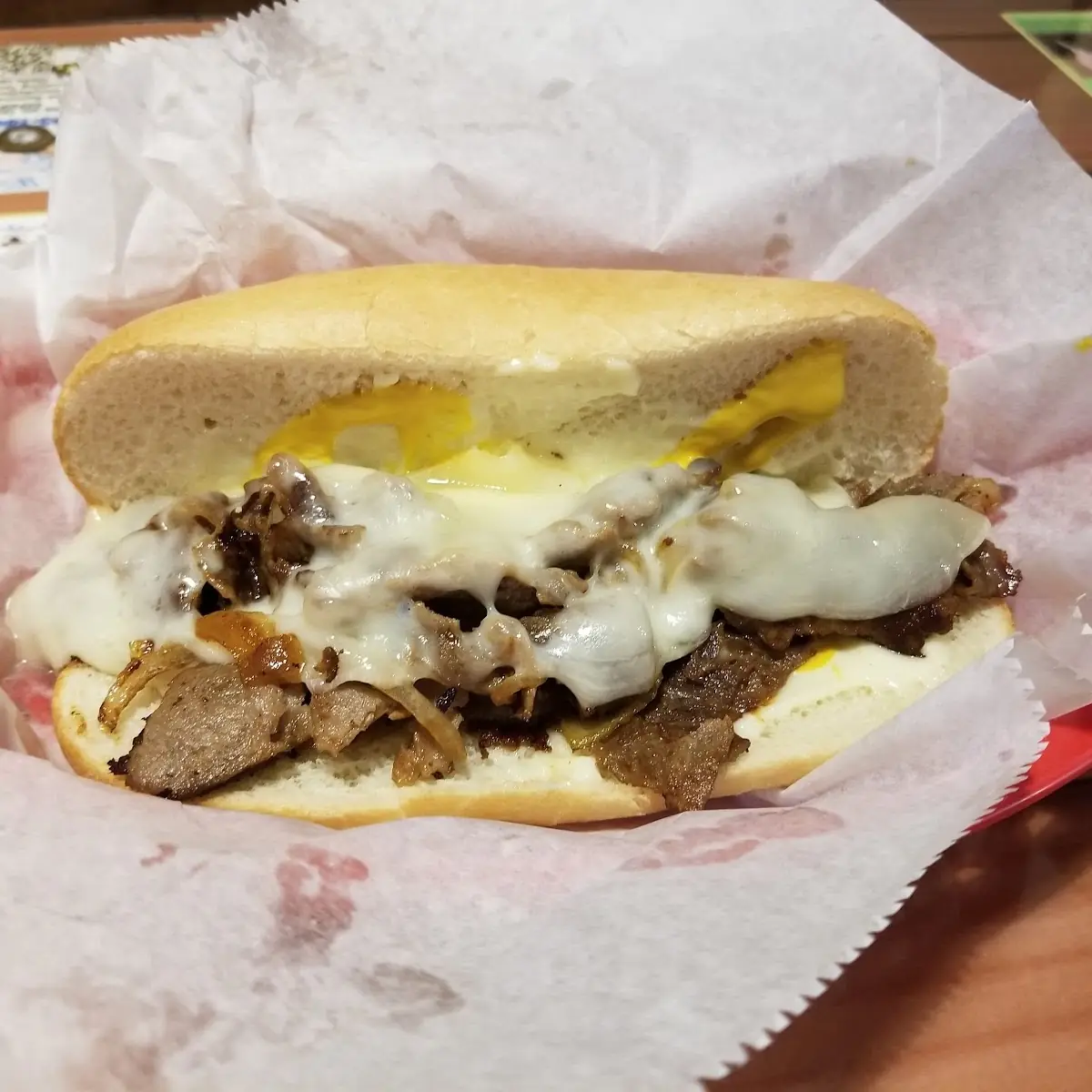 Philly Cheesesteak Sandwich