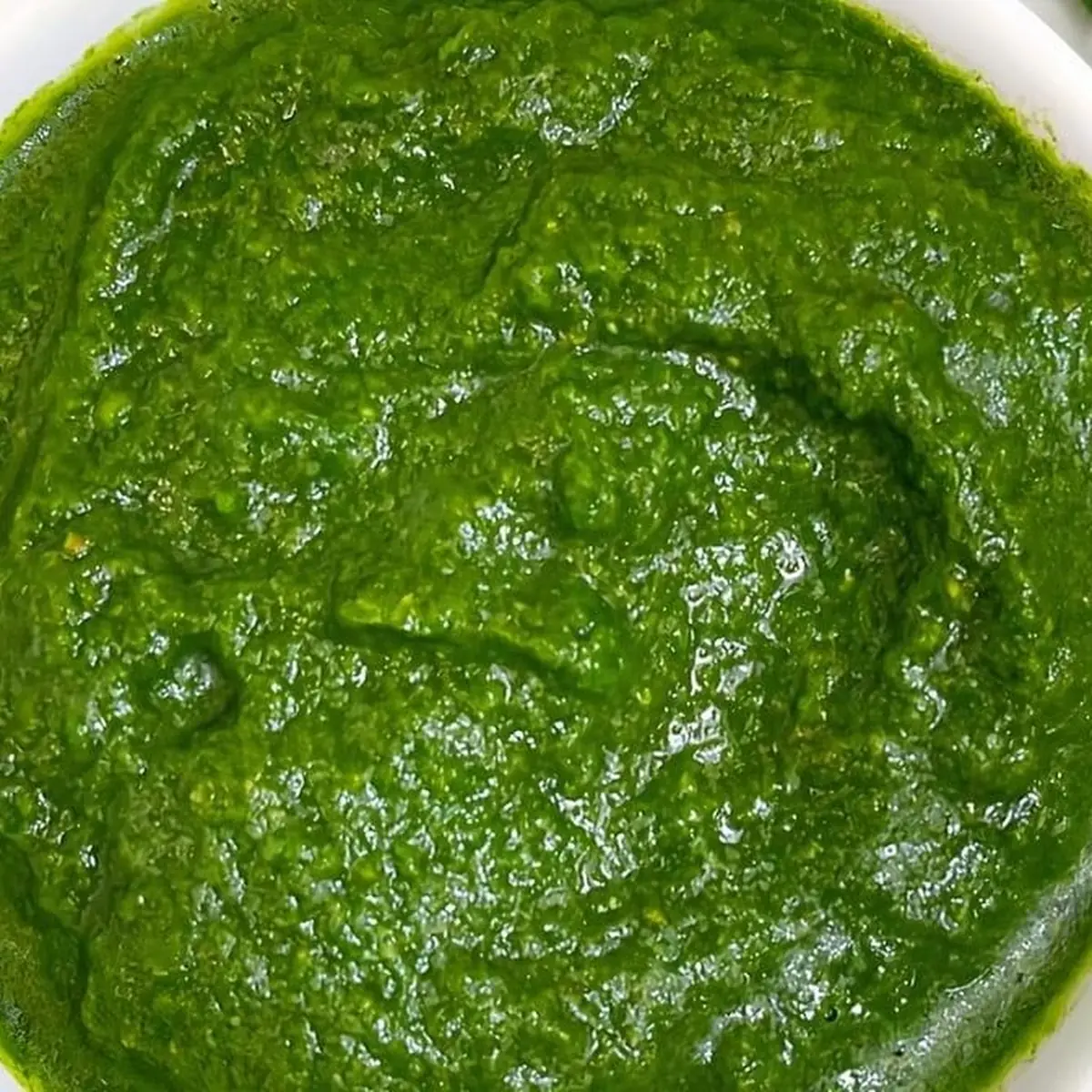 Spicy Green Chutney