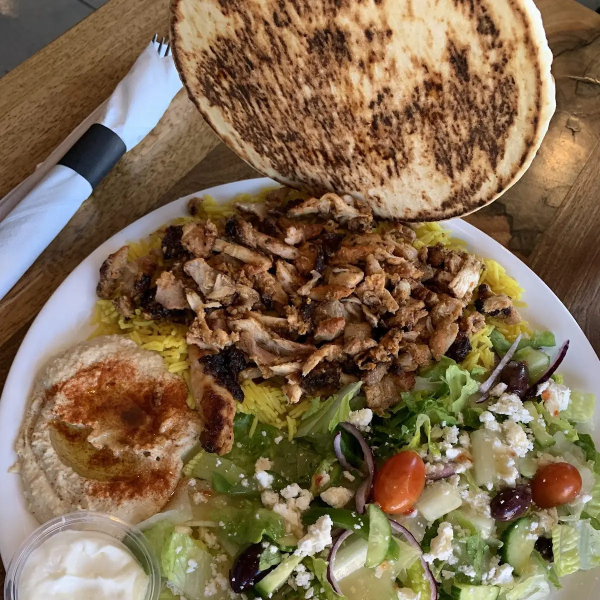 Gyro and Chicken Shawarma Platter