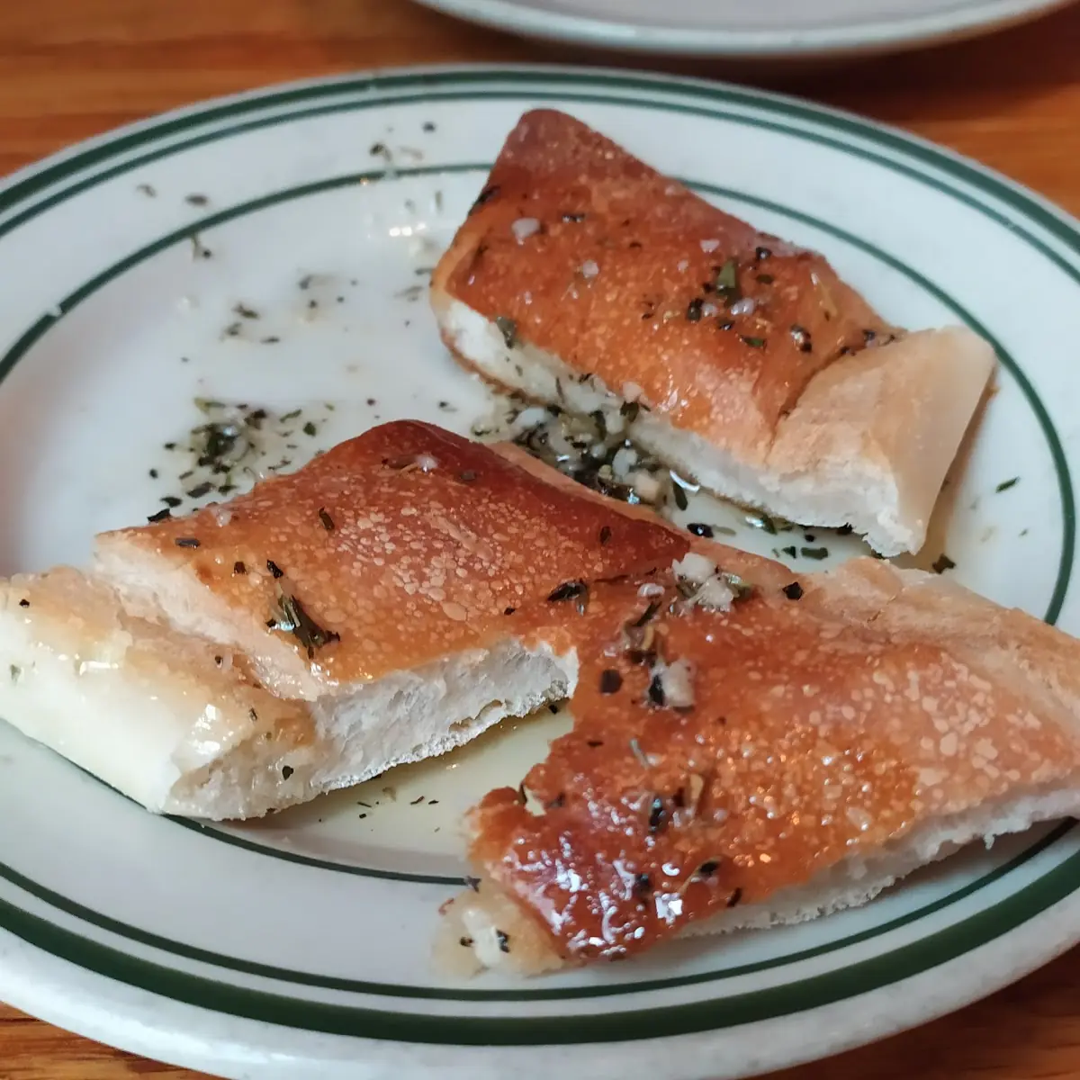 Half Pan Garlic Bread Served 15-20
