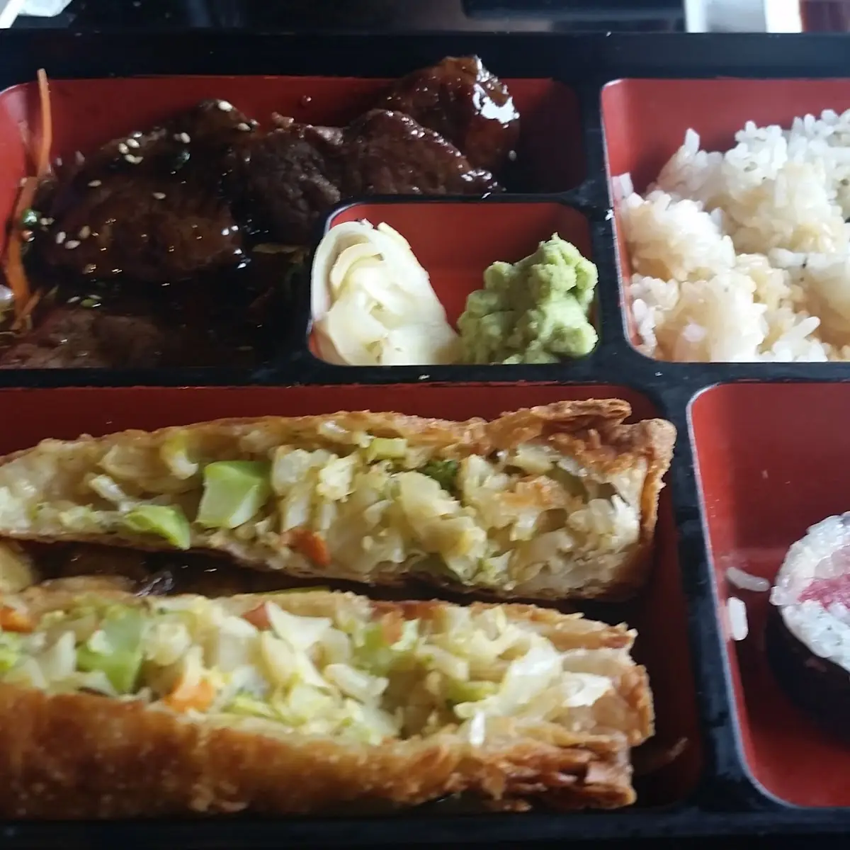 Beef Teriyaki Bento