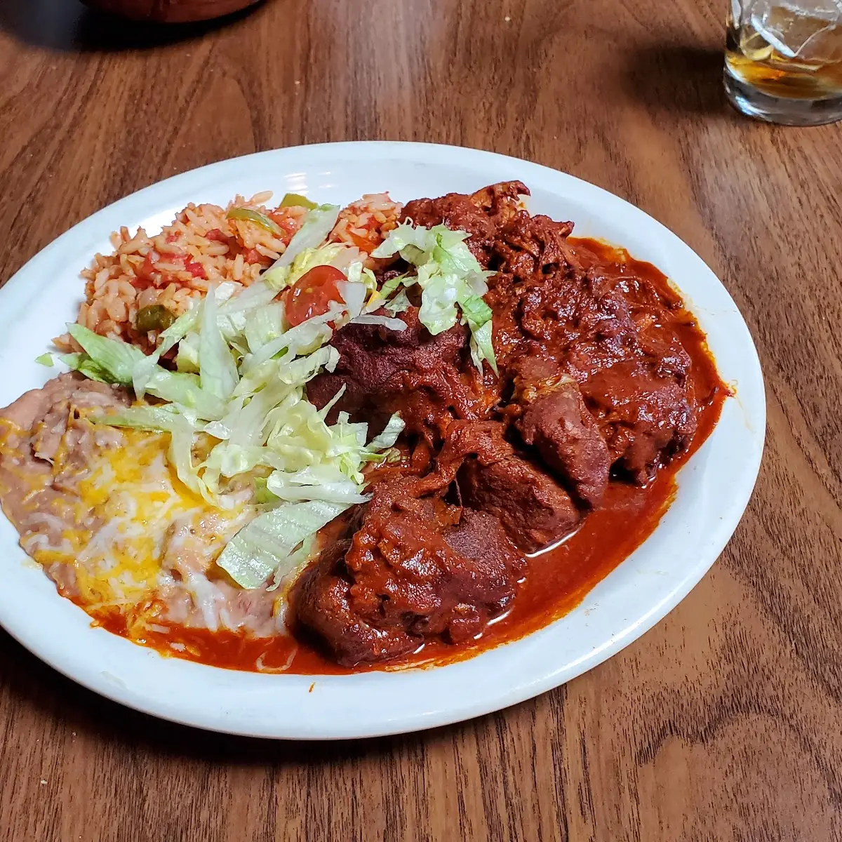 Carne Adovada Plate