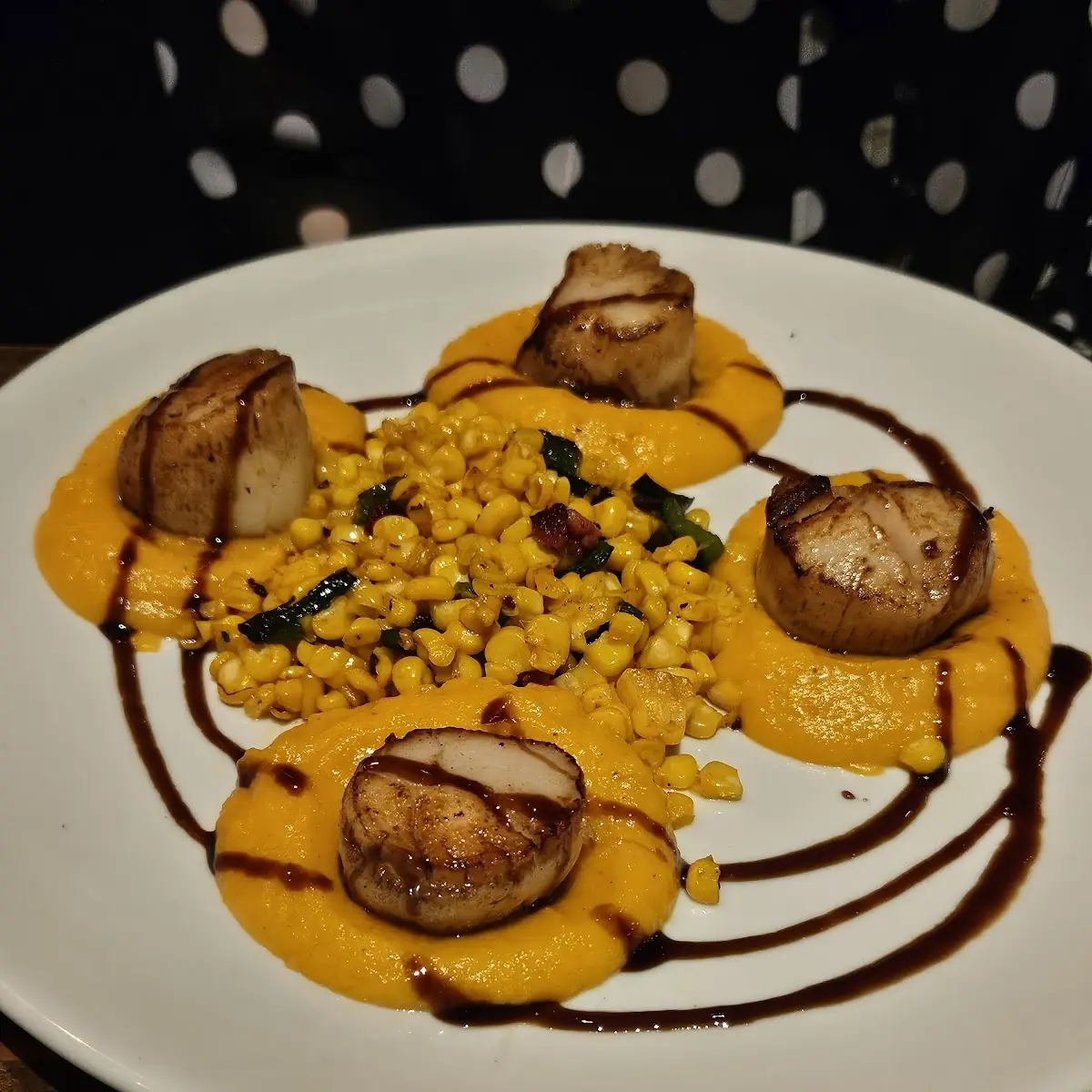Pan Seared Eastern Diver Scallops