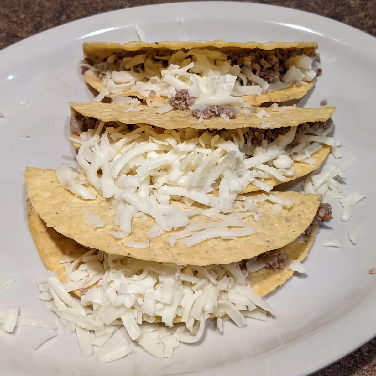 Three Hard Tacos