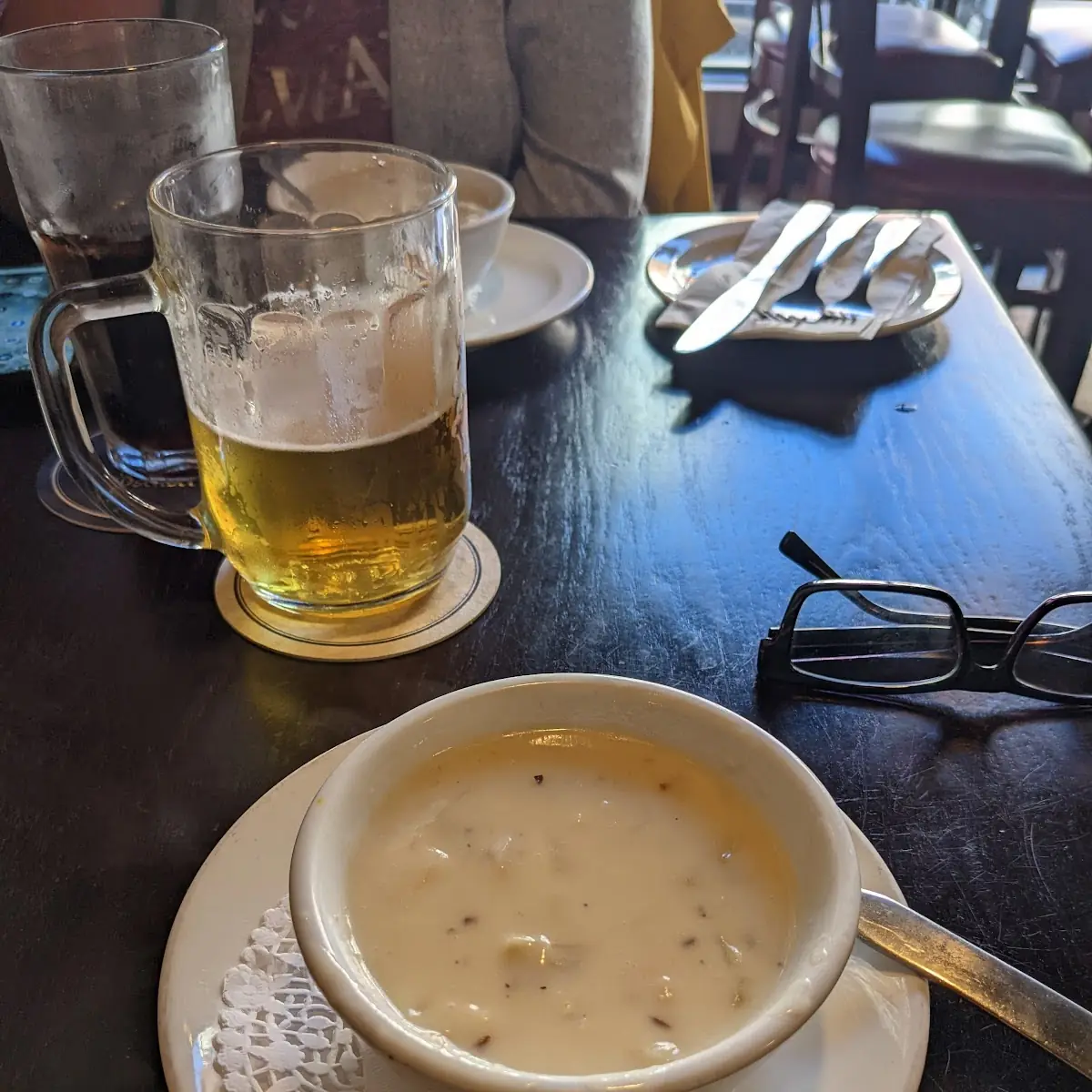 Cream of Cabbage Soup, Amadeus Cafe