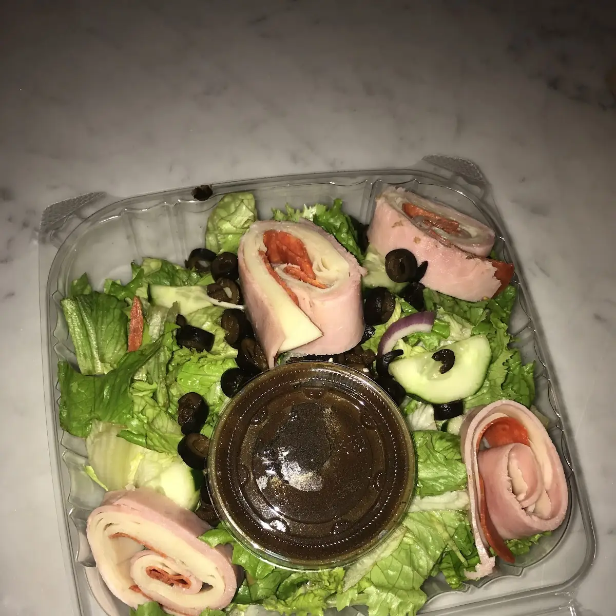 Chef Salad with Ranch Dressing